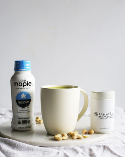 Matcha Maple Water Latte 2
